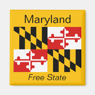 Maryland-Flaggen-Magnet Magnet