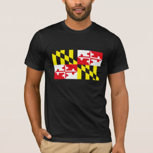 Maryland-Flaggen-T - Shirt