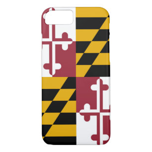 Maryland-Flaggentelefonkasten Case-Mate iPhone Hülle