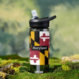 Maryland-Flasche, patriotische Maryland-Flagge Trinkflasche