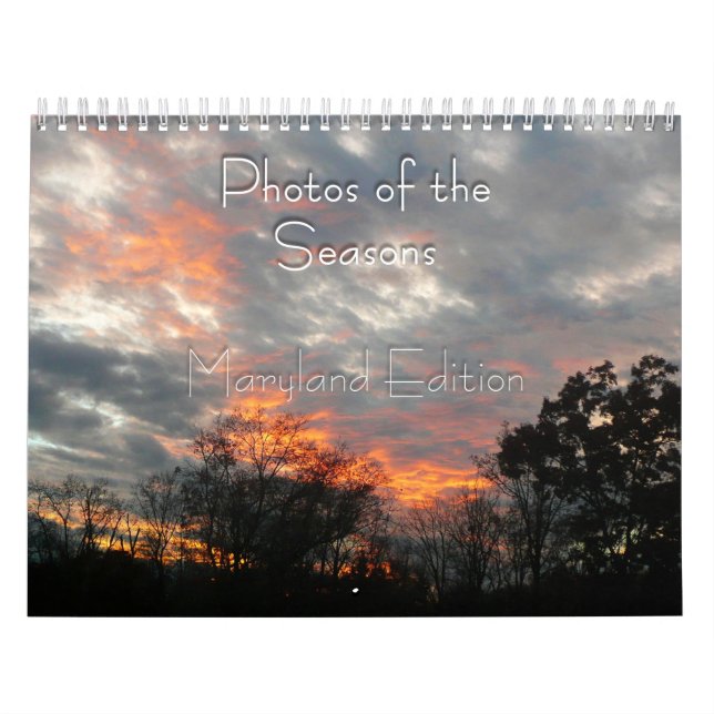 Maryland-Fotos der Saison Kalender (Titelbild)