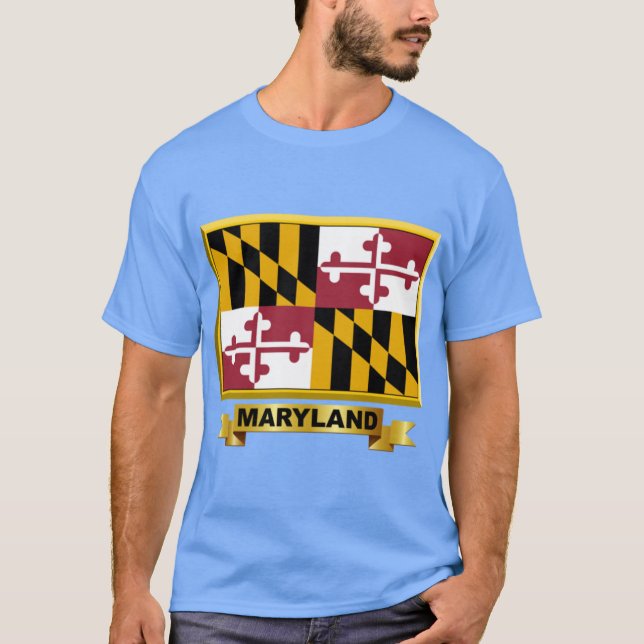 MARYLAND Geschenke T-Shirt (Vorderseite)