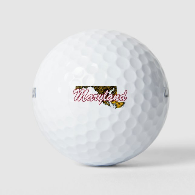 Maryland Golfball (Vorderseite)