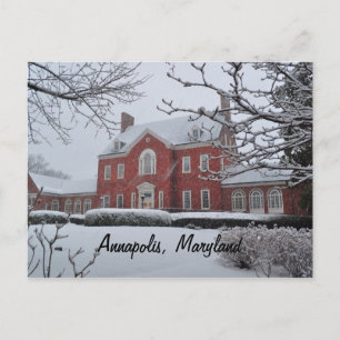 Maryland Governor's Mansion Postkarte