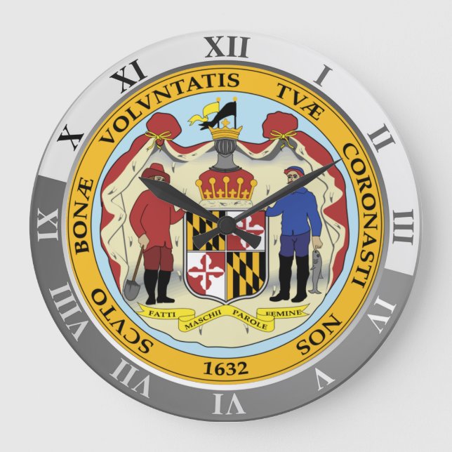 Maryland Große Wanduhr (Vorderseite)