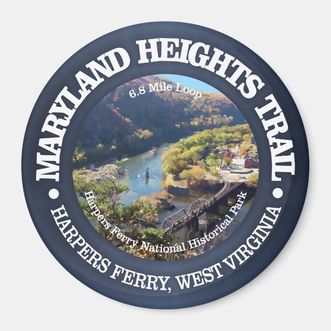 Maryland Heights Trail Magnet (Vorne)