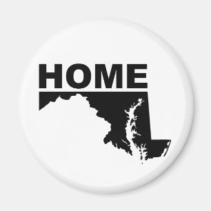 Maryland Heimweg von State Kühlschrankmagnet Magnet