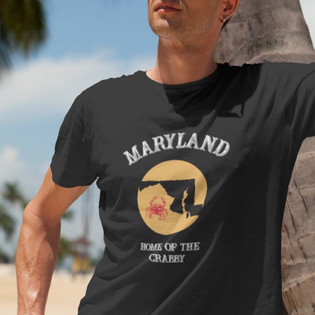 Maryland Home of the Crabby T-Shirt (Von Creator hochgeladen)