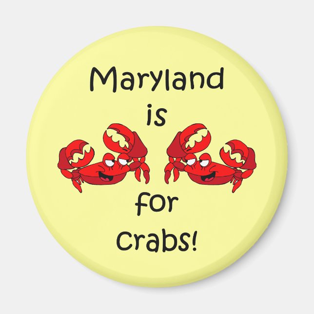 Maryland ist für Crabs Magnet (Vorne)