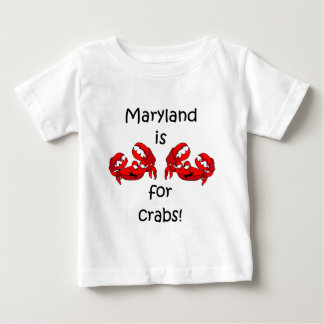 Maryland ist für Krabben Baby T-shirt