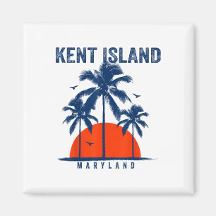 Maryland Kent Island Ozean Surfen Surfboarding Magnet
