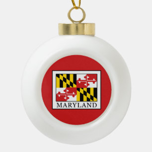 Maryland Keramik Kugel-Ornament