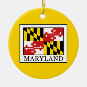 Maryland Keramik Ornament
