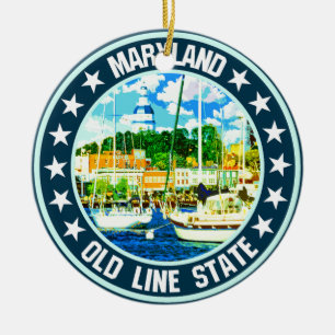 Maryland Keramik Ornament