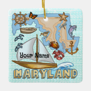 Maryland Keramikornament