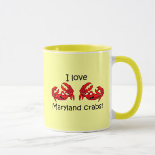 Maryland-Krabben der Liebe I! Tasse