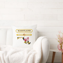 MARYLAND MAP, MARYLAND, USA. SAMER BRASIL KISSEN