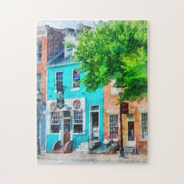 Maryland - Nachbarschafts-Kneipe fällt Punkt MD Puzzle (Vertikal)
