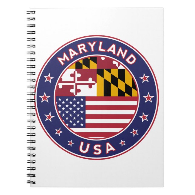Maryland Notizblock (Vorderseite)