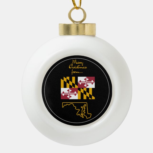 Maryland - Ornament "Chesapeake Christmas Charm" (Vorderseite)
