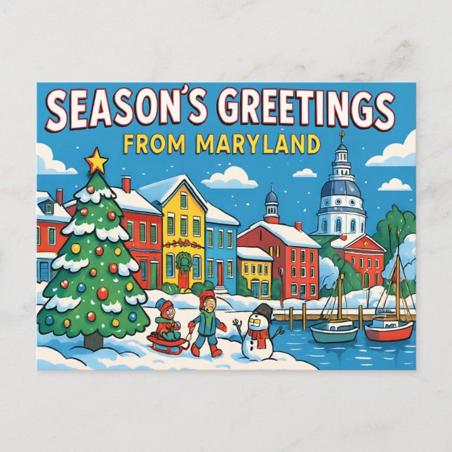MARYLAND Postcard Postkarte (Vorderseite)