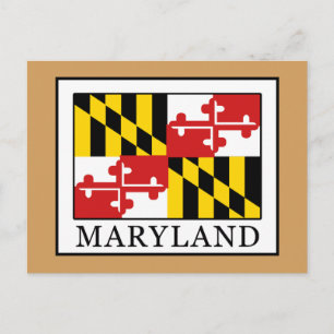 Maryland Postkarte