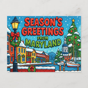 MARYLAND Postkarte