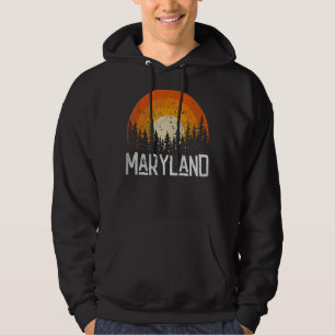 Maryland Retro Style Vintager 70er 80er Men Women Hoodie