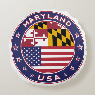 Maryland Rundes Kissen