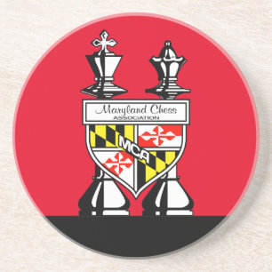 MARYLAND SCHACH GETRÄNKEUNTERSETZER