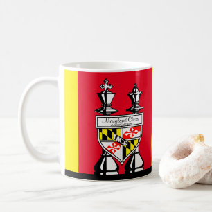 MARYLAND SCHACH KAFFEETASSE
