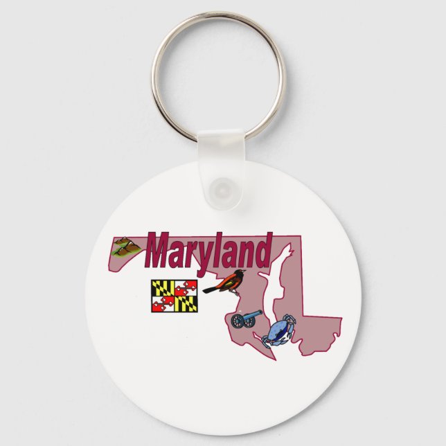 Maryland Schlüsselanhänger (Vorderseite)