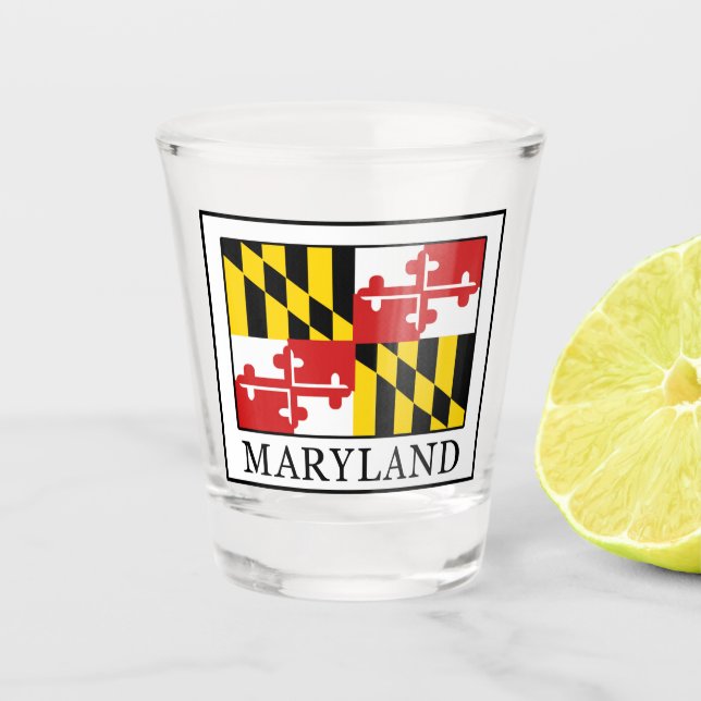 Maryland Schnapsglas (Vorderseite)