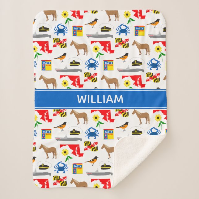 Maryland Sherpa Blanket Sherpadecke (Vorderseite)