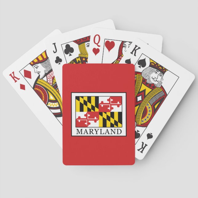 Maryland Spielkarten (Rückseite)