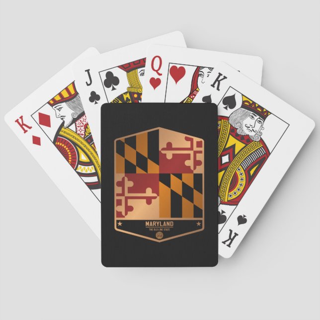 Maryland Spielkarten (Rückseite)