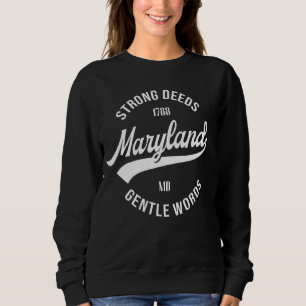 Maryland Staat 1 Sweatshirt