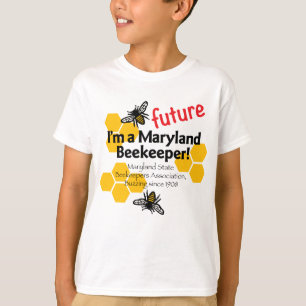 Maryland Staat Beekeepers Association Kids T - Shi T-Shirt
