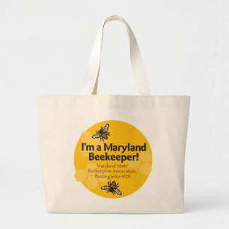 Maryland Staat Beekeepers Association Tote Bag Jumbo Stoffbeutel