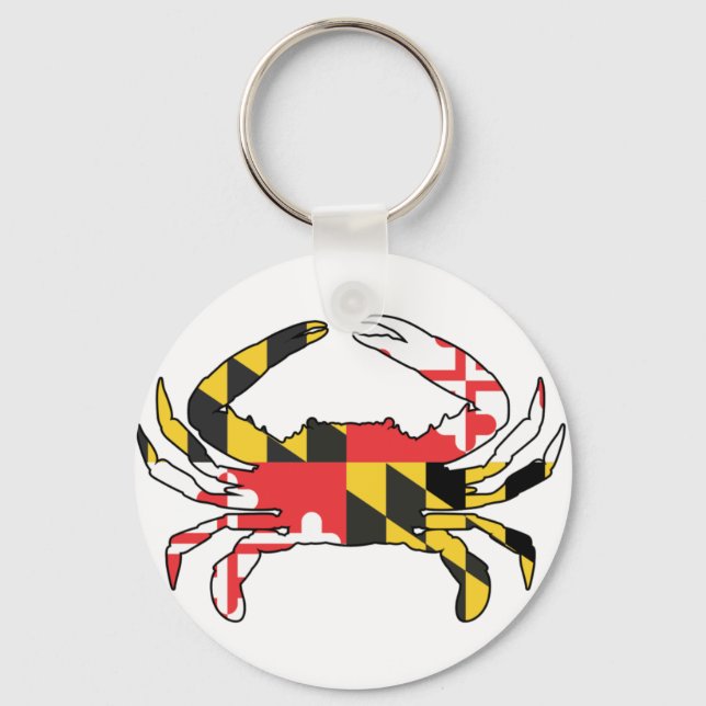 Maryland Staat Falkenkette Schlüsselanhänger (Vorderseite)
