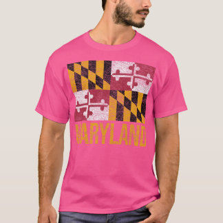 MARYLAND STAAT FLAG ANNAPOLIS BALTIMORE CHESAPEAKE T-Shirt