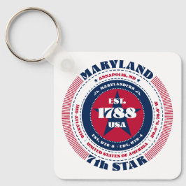 Maryland Staat Schlüsselanhänger
