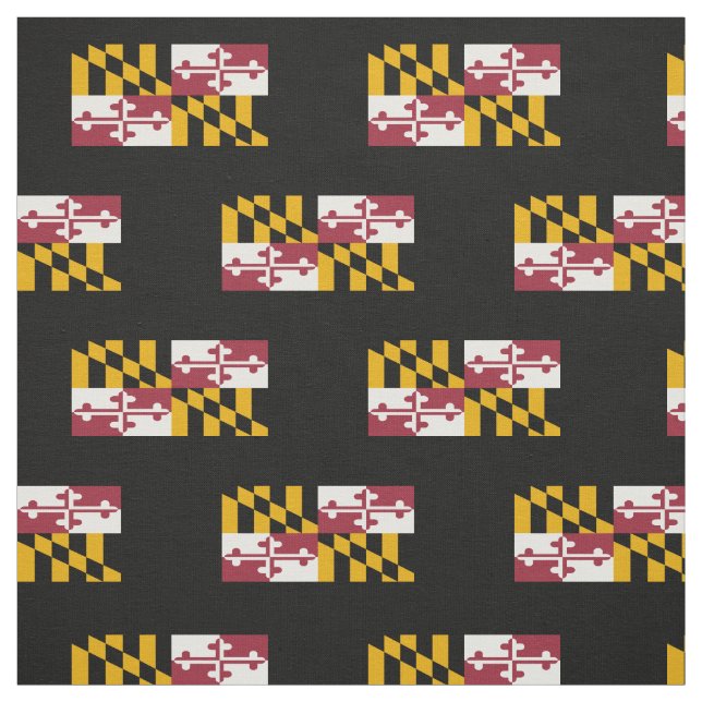 Maryland-Staats-Flagge Stoff (Muster)