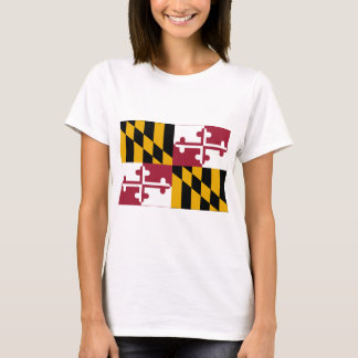 Maryland-Staats-Flagge T-Shirt