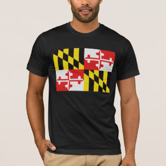 Maryland-Staats-Flagge T-Shirt