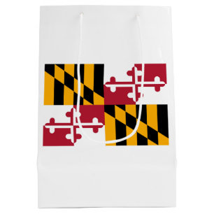 Maryland-Staats-Flaggen-Entwurf Mittlere Geschenktüte