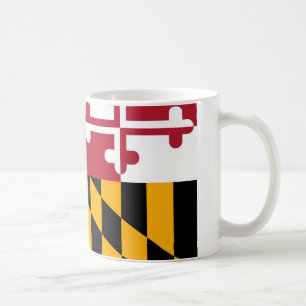 Maryland-Staats-Flaggen-Entwurf Tasse