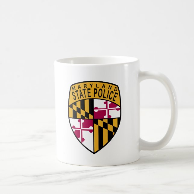 Maryland-Staats-Polizei Tasse (Rechts)