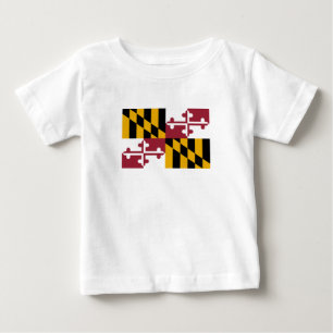 Maryland Staatsflagge Baby T-shirt