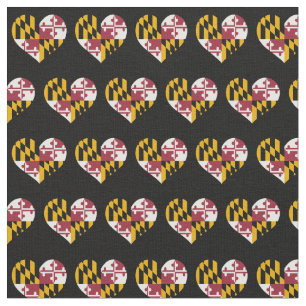 Maryland Staatsflagge Stoff
